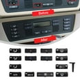 thumbnail image 6 of Car Climate A/C Control Panel Switch Buttons for BMW E39 E53 525i 530i 540i M5, 6 of 8