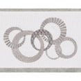 thumbnail image 2 of Authentic Hotel and Spa  Turkish Cotton Circles Embroidered Light Grey 4-piece Hand Towel Set, 2 of 2
