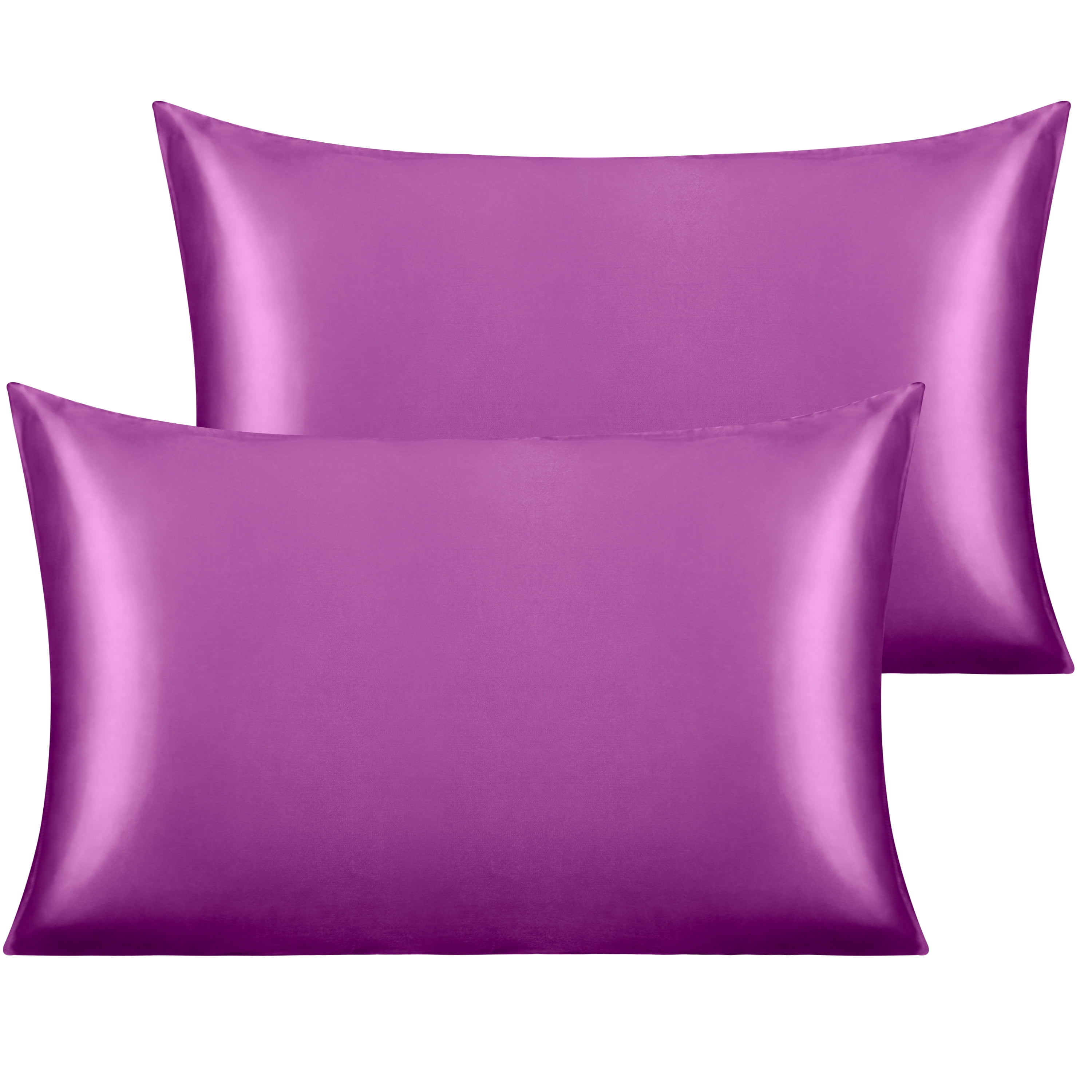 NTBAY 2 Pack Satin Toddler Pillowcases, Silky and Luxurious Travel