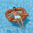 thumbnail image 3 of Swim Central Inflatable Pretzel Swimming Pool Float - 60", 3 of 8