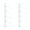White-10cm, variant on 10Pcs Versatile Pegboard Hooks Grids Wall Mesh Retail Display Shop Peg Goods Shelf Minimalists Panel Pegboard Hooks