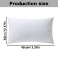thumbnail image 3 of Mashaouyo Liquidation Inserts de Coussin Décoratif Forme Carrée pour Canapé Lit Inserts USA Lot de 2, 3 of 4