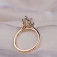 thumbnail image 3 of solitaire jewels 2CT Marquise Solitaire Moissanite Engagement Ring For Women, 14K Rose Gold, 3 of 7