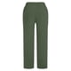 thumbnail image 5 of Conjuntos de uniforme médico para mujer, informal, cuello en V, manga corta, camiseta y pantalones con cintura elástica, color liso, 2 piezas, con bolsillos, 5 of 9