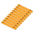 thumbnail image 1 of 10 Uds. De aleación De Aluminio, Doble Agujero, Tope De Línea Para Tienda, Ajustador De Cordón, Hebilla Tensora De Cuerda Para Tienda, 1 of 7