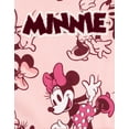 thumbnail image 4 of Disney Minnie Mouse Fleece Drop Shoulder Sweatshirt and Jogger Pants Outfit Set Newborn to Little Kid, 4 of 4
