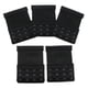 thumbnail image 1 of 5 juegos de extensores de sujetador con 4 ganchos y 3 filas de tirantes para ropa interior femenina, accesorios de ropa Negro, 1 of 8