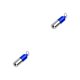 thumbnail image 3 of Greeniant Mini Pastillero Caja de Almacenamiento de Pastillas Regulares de Emergencia Portátil Contenedor de Aluminio con Llavero, Plata, Azul plata+azul 2piezas Greeniant CBP149159, 3 of 6