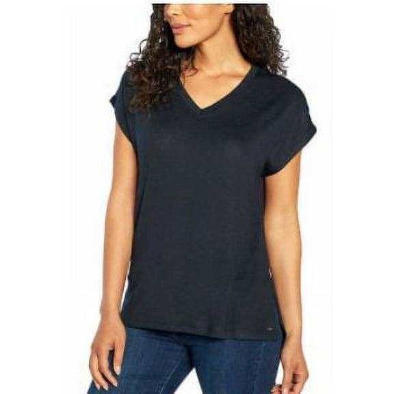 Orvis Womens V-Neck Tunic Top Size: XS, Color: Mustard