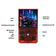 thumbnail image 3 of Consola De Juegos De Mano R36Max, Consola De Video Retro Con Memoria Incorporada, Código Abierto, Admite Más De 30 Emuladores, Más De 18000 Juegos, 4000 MAh, 4 Pulgadas 720x720, 3 of 7