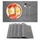 thumbnail image 1 of Set de 15 Manteles Individuales Bluelander 45 x 30 cm Gris, 1 of 5