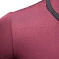 thumbnail image 5 of CUSTG T-Shirts Men's Fashion Casual Shirt Cotton Baseball Short Sleeve Shirt Jacket Comfort O-Neck Tops, 5 of 9