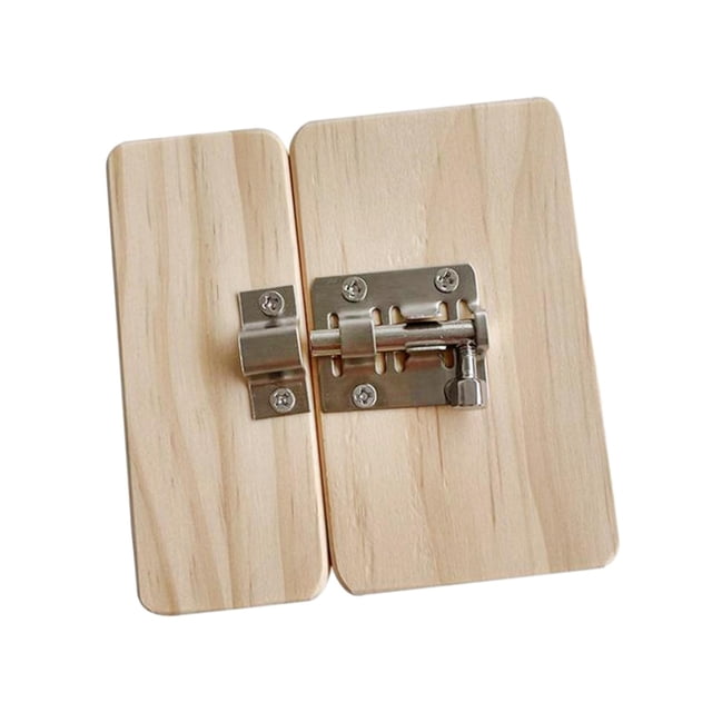 MERIGLARE Busy Board Latch DIY for Plane Travel Toy 2 3 4 5 Year Old Learning Activity M