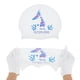 thumbnail image 5 of Ofertas Únicas 1 Pc Gorro de Baño Impermeable con Patrón de Cola de Sirena Blanco y Azul, 5 of 6