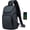 Grey, variant on Sling Bag Crossbody Backpack with USB Charging Port,Black