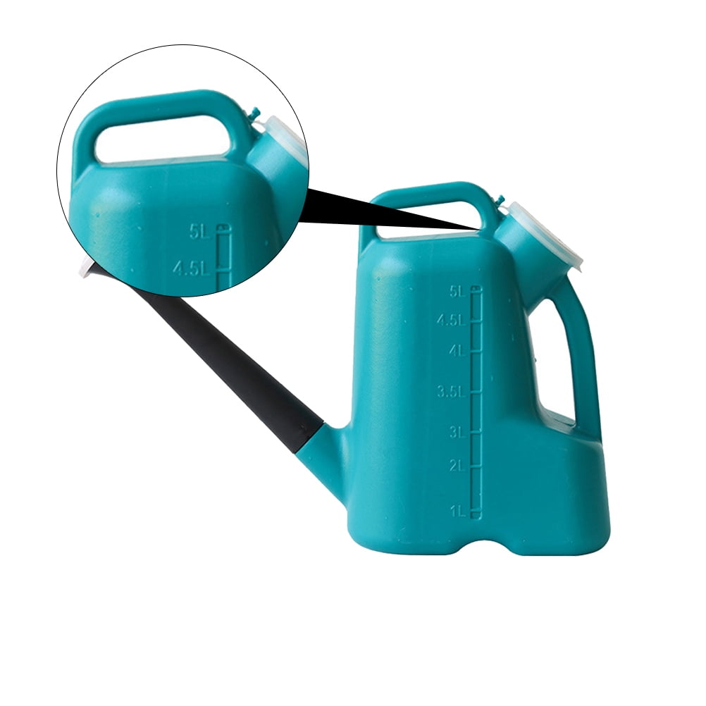 FESTFENDS 1pc Capacity Plastic Watering Can With Lid Long Nozzle Sprayer For Garden For Plant Care