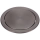 thumbnail image 1 of Cubo de basura de cocina de acero inoxidable con ojal y tapa abatible., 1 of 7