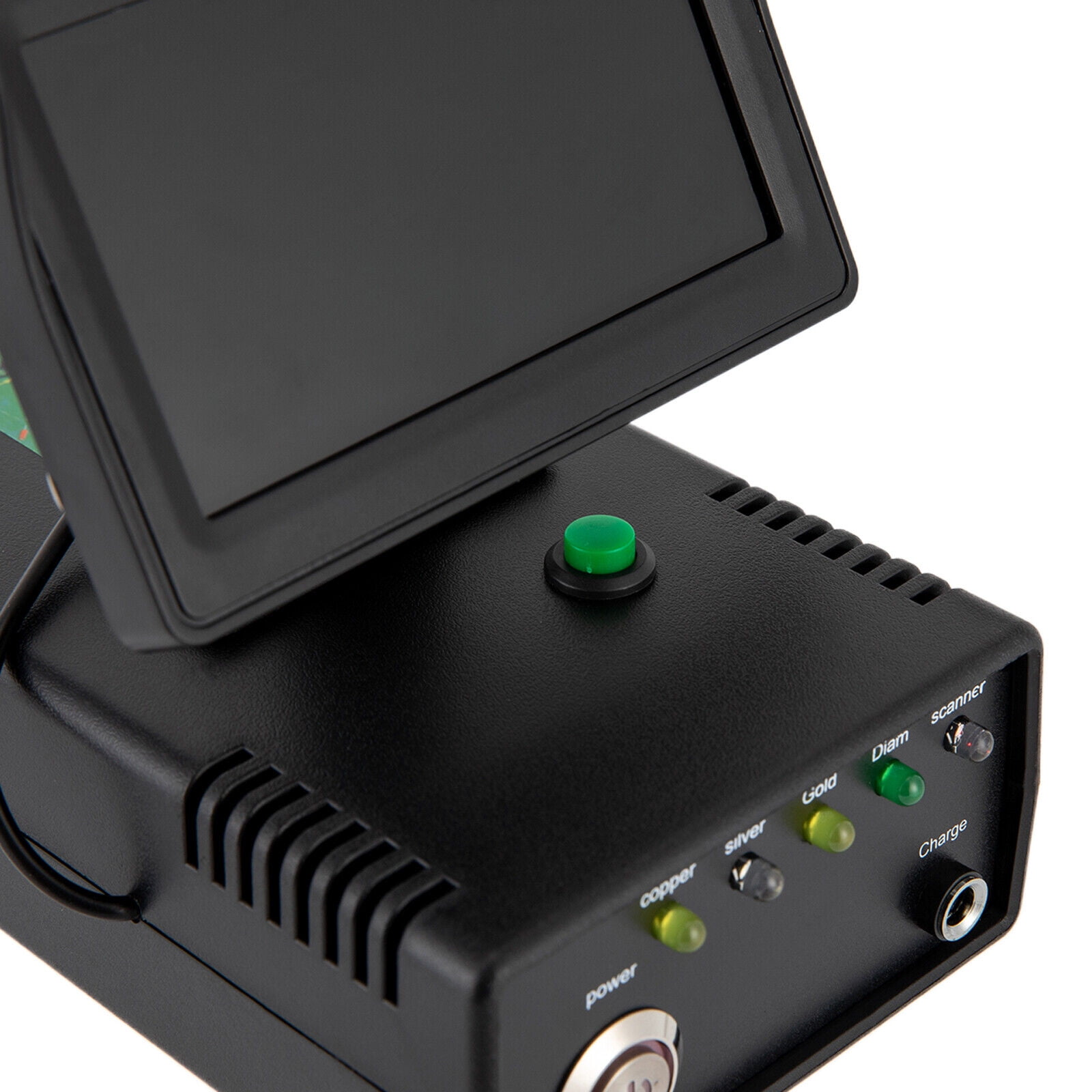 PEAKORA1200M Long Range Metal Detector with LED Display for Treasure Hunting