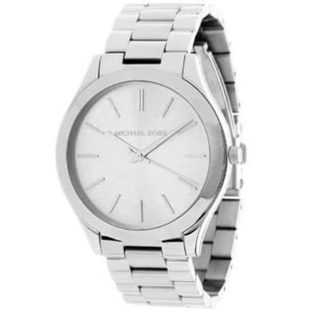 Michael Kors Women's Runway MK3178 Silver Stainless-Steel Quartz Fashion Watch