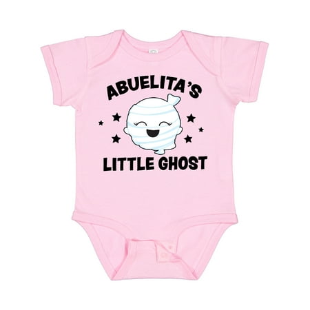 

Inktastic Cute Abuelita s Little Ghost with Stars Gift Baby Girl Bodysuit