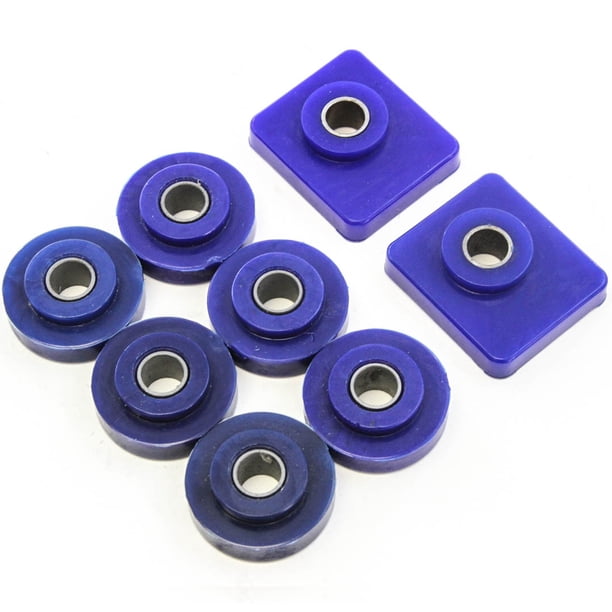 Hood Hinge Pivot Bolt Roller Bushings & Bumper Kit For Peterbilt 357 377 378 379 Trucks