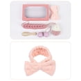 thumbnail image 4 of Advancent Juego de baño de 5 uds., peine Bandeau, duradero, ligero, cómodo, masajeador, colores, limpieza rápida, limpieza para el cuidado de la Juegos de accesorios de baño Advancent HA074709-00, 4 of 6