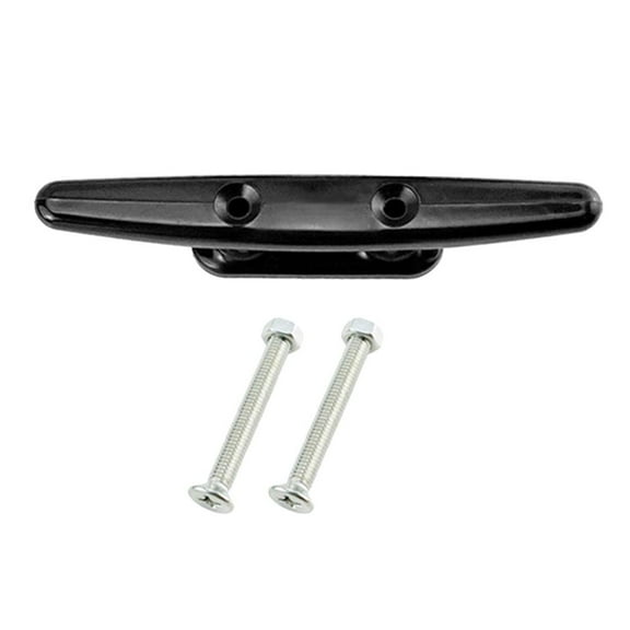 4 "Black Nylon Mooring Clamp 4" Strength Marine Yacht Deck Hardware Fastener