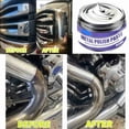 thumbnail image 4 of Stainless Steel Cleaner Paste Kit with Sponge, Heavy Duty Cookware & Pot Bottom Scrub, Degreaser for Stove, Sink, Pan, Removes Burnt On Grease, Grime, Rust, Black Stains, Restores Shine, 4 of 9
