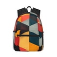 thumbnail image 1 of Easygdp Geometric Cube Pattern Art Mochila Casual para Portátil, Mochila para Escuela, Viajes, Negocios, 1 of 6