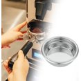 thumbnail image 2 of Stainless Steel Coffee Espresso Maker Bowl, Reusable for Home Cafe, 51mmx20mm, 2 of 7