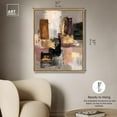 thumbnail image 4 of Mineral Texture Gold I Canvas Print Neutral Boho Art by Art Remedy, Gold Frame, 30 x 36, 4 of 6