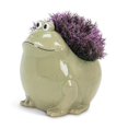 thumbnail image 3 of Abbott Collection AB-27-CRITTER-479 6.5 in. Sitting Frog Planter, Green - Large, 3 of 3