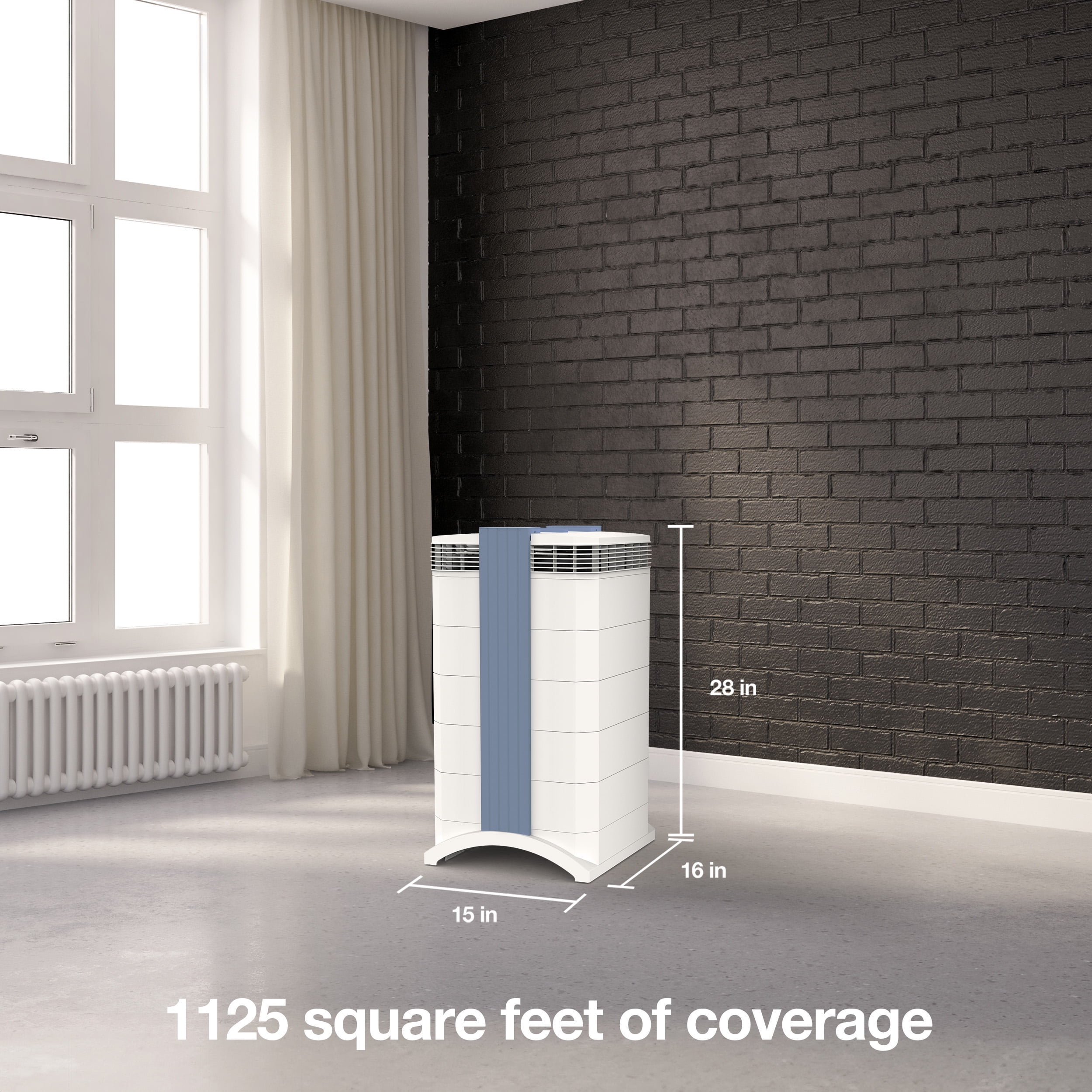 IQAir GC MultiGas XE Air Purifier – Smart MultiGas Filtration for Rooms up to 1125 sq ft - Chemicals, Odors, VOCs, and Particles, Swiss Made, WiFi Enabled