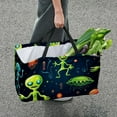 thumbnail image 7 of Alien Large-capacity Foldable Reusable Shopping Bag: Oxford Cloth, Storage Bins, Collapsible Bucket, Storage Bin, 7 of 7