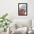 thumbnail image 2 of Wynwood Studio Prints In Earth Tones Abstract Shapes Wall Art Canvas Print Blue 13x19, 2 of 3