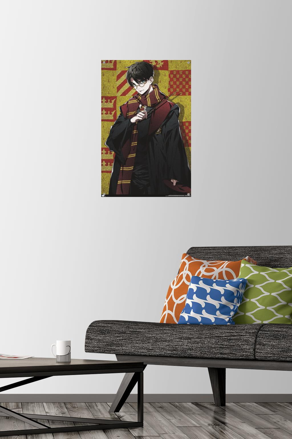 The Wizarding World: Harry Potter - Dynasty Harry Wall Poster with Push Pins, 14.725" x 22.375"
