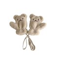 thumbnail image 4 of Guantes de bebé de otoño del sur, de invierno, con dibujos de oso, cálidos, forrados con vellón, con dedos gruesos, bonitos guantes para niños, 4 of 6