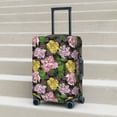 thumbnail image 6 of Rateoe Colorful Roses Printed Luggage Cover, Suitcase Protector Fits 18-32 Inch Luggage-Small, 6 of 7