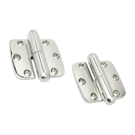 MARINE CITY 316 Grade Stainless Steel Strong and Durable Heavy Duty Corrosion Resistant Removable Hinges for Boats  Yachts  Doors  Motor Boxes  RVs Pack of 2
