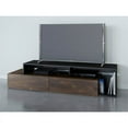 thumbnail image 2 of Pemberly Row Modern Wood TV Stand for TVs up to 72" in Truffle/Black, 2 of 7