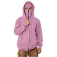 thumbnail image 2 of Horkkom Zip Up Hoodie Men Casual Solid Color Sweatshirts Fall Winter Jackets with Pockets Mask L, 2 of 10