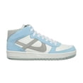 thumbnail image 2 of Tenis Panam Botín Mujer Juvenil Tipo Piel Azul Casual 25, 2 of 6
