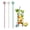 Multicolor 2, variant on Trianu 3Pcs Silicone Coffee Stir Spoons, 10inch Long Mixing Spoon & Stirrer Sticks for Iced Tea | Dishwasher Safe, Multicolor 1