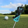 thumbnail image 2 of Funda protectora de golf Cola mariposa PU negro, 2 of 8