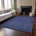 thumbnail image 6 of Addison Rugs Mayfield Washable Transitional Floral Navy Rectangle Rug, 10' x 14', 6 of 6