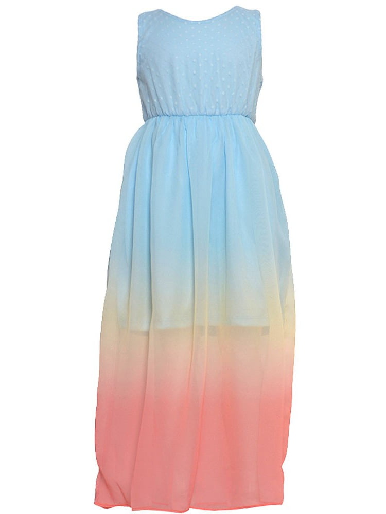 walmart light blue dress