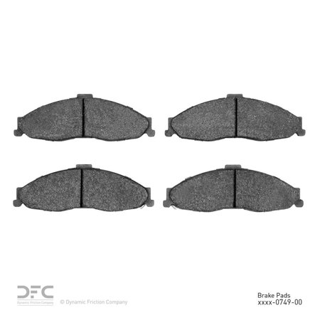 Dynamic 1311-0749-00 DFC 3000 Semi-metallic Brake Pads