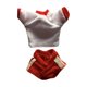 thumbnail image 2 of Conjunto de ropa para figuras de acción 1/12: top corto y pantalones cortos. Conjunto de ropa deportiva de moda para muñecas. Camisa de corta Rojo, 2 of 8