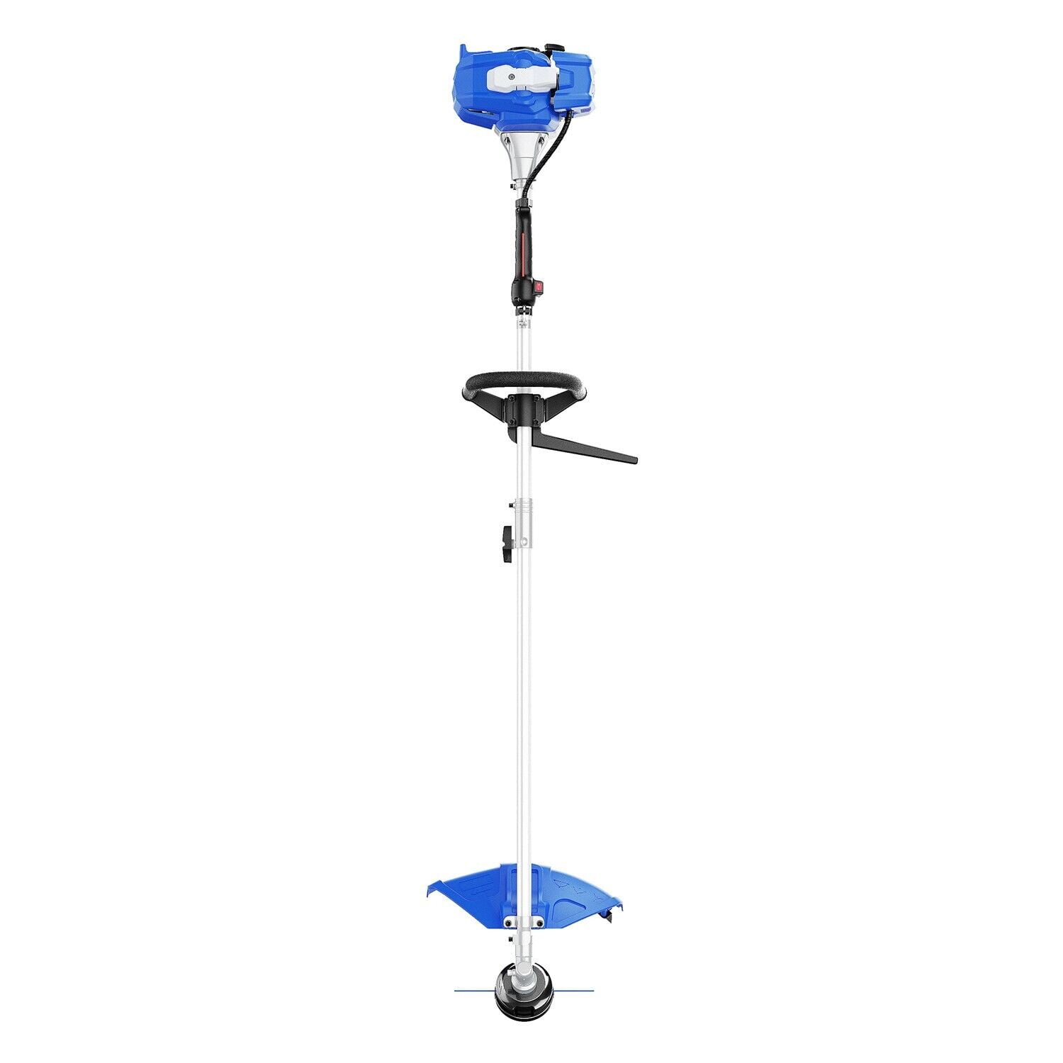WILD BADGER POWER 26CC Weed Wacker Gas Powered, 3 in 1 String Trimmer/Edger 17'' with 10'' Brush Cutter,Rubber Handle & Shoulder Strap Included