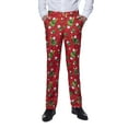thumbnail image 6 of Suitmeister Men's Suits Christmas Trees Stars Red - XXL Red, 6 of 6